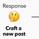 Middle step skipped when users simply Retweet or Share content.